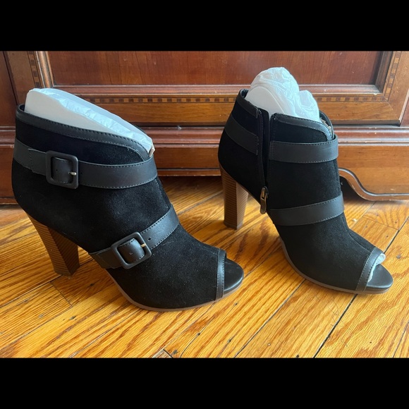 LOFT Peep Toe Booties - Picture 8 of 9